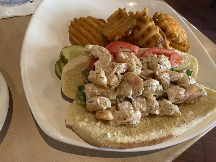 シーフードのサンドイッチ、Charleston Crab House