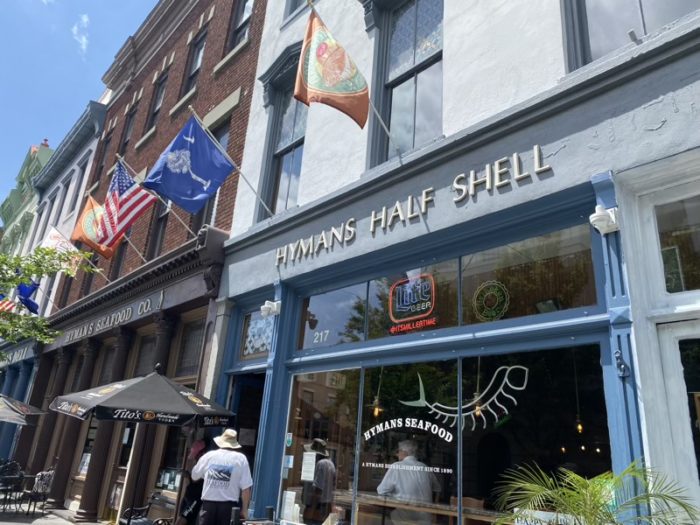 Hyman's Seafood　レストラン外観