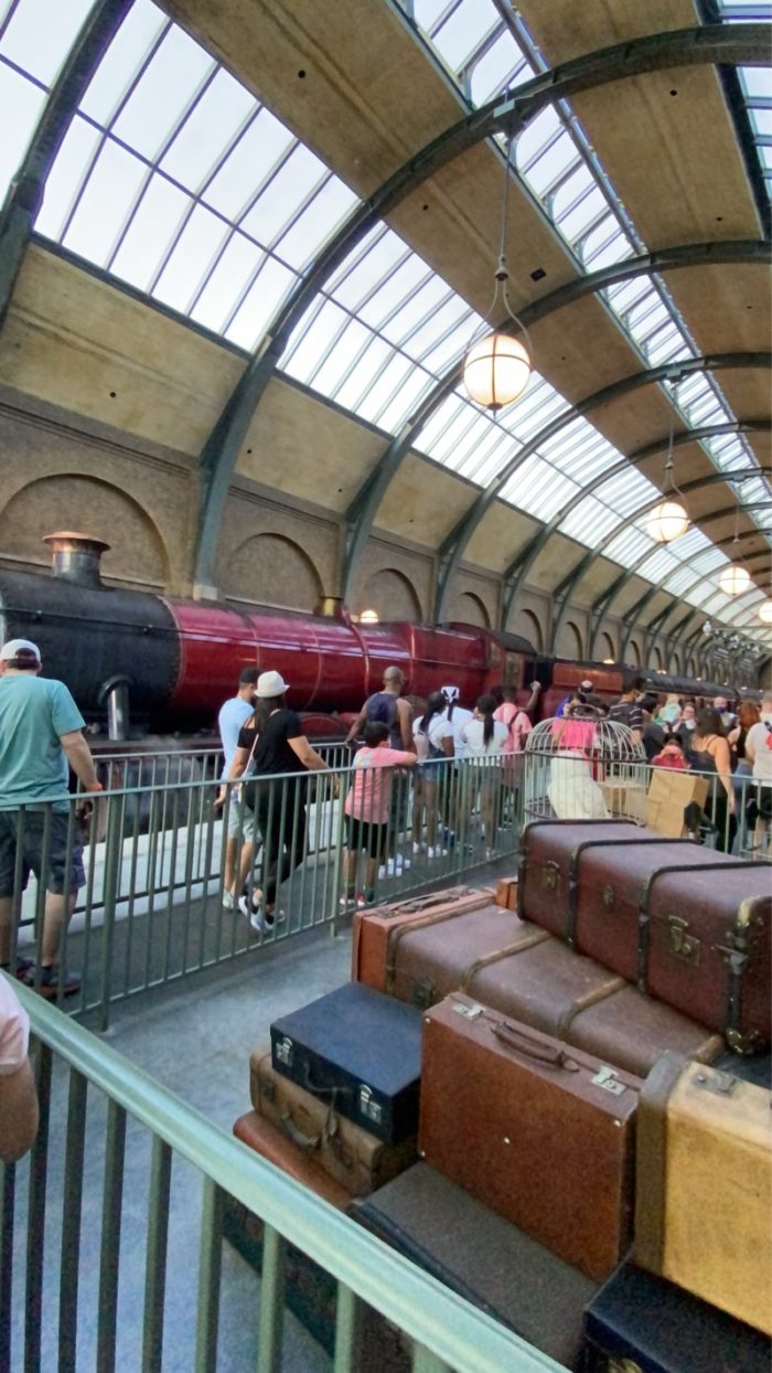 ホグワーツ特急キングスクロス駅構内（ユニバーサル・オーランド）