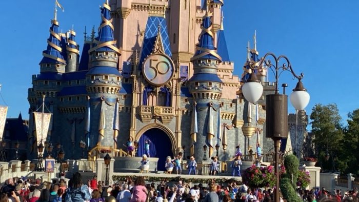 シンデレラ城のショー