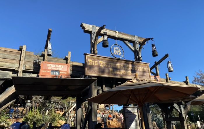 Big Thunder Mountain Railroad at Magic Kingdom
