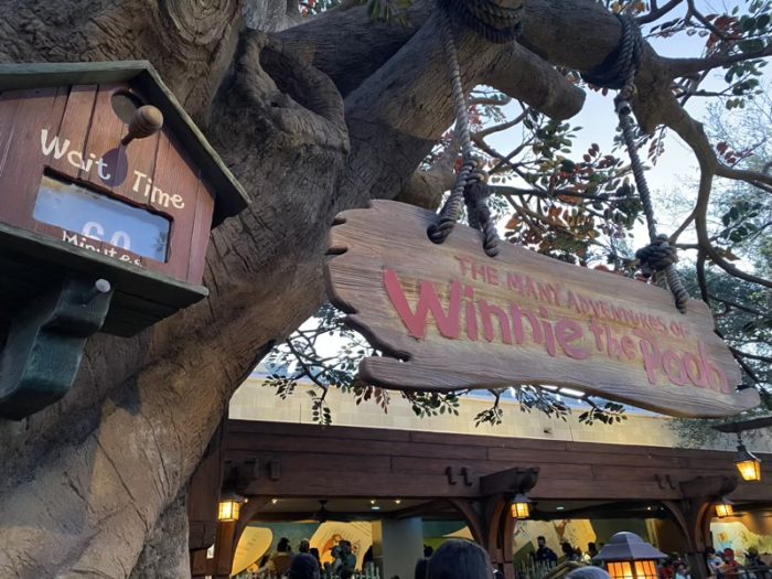 Winnie the Pooh ride Magic Kingdom