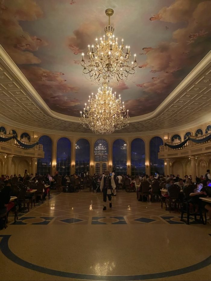 Be Our Guest Ballroom at Magic Kingdom