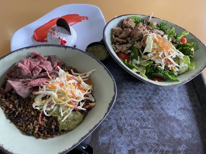 Roasted beef bowl at Satu'li Canteen Animal Kingdom