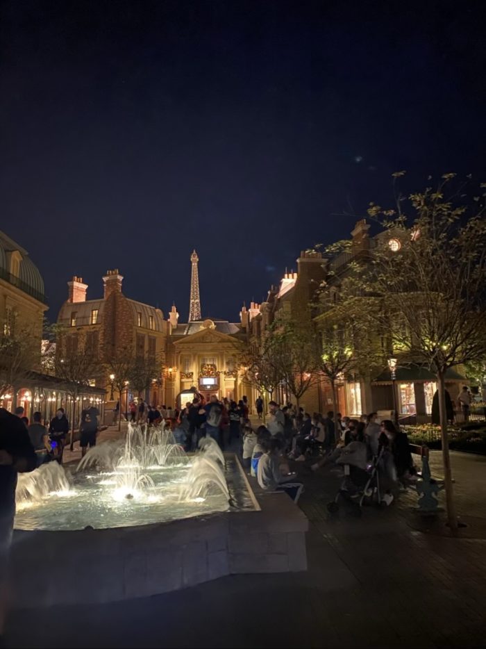 World Showcase EPCOT Florida evening　France