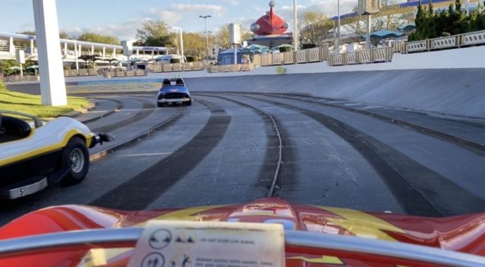 Tomorrowland Speedway　Magic Kingdom Florida